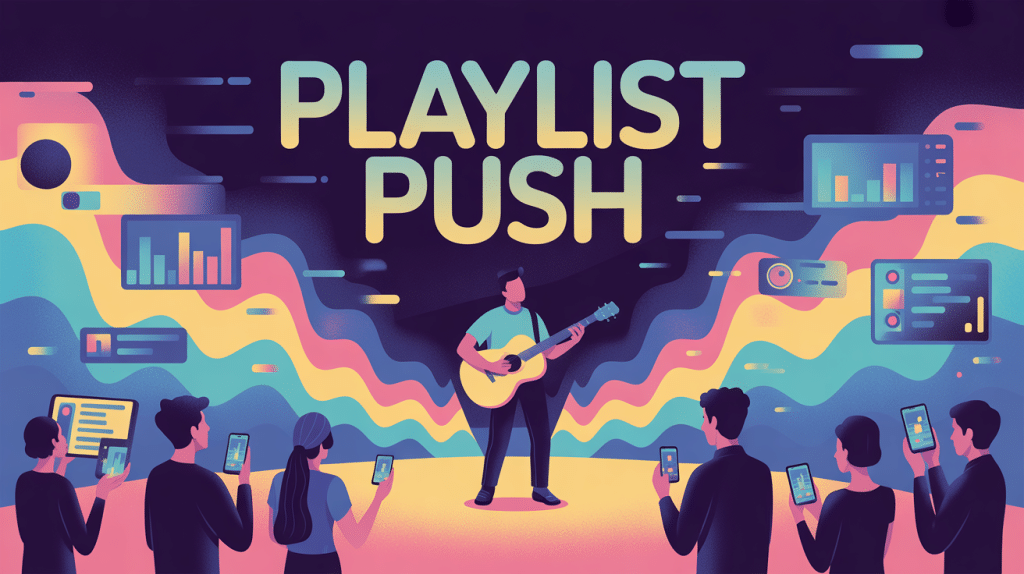playlist push, service de promotion musicale entre artistes et curateurs