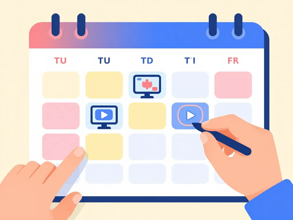 planning éditorial quand poster sur tiktok