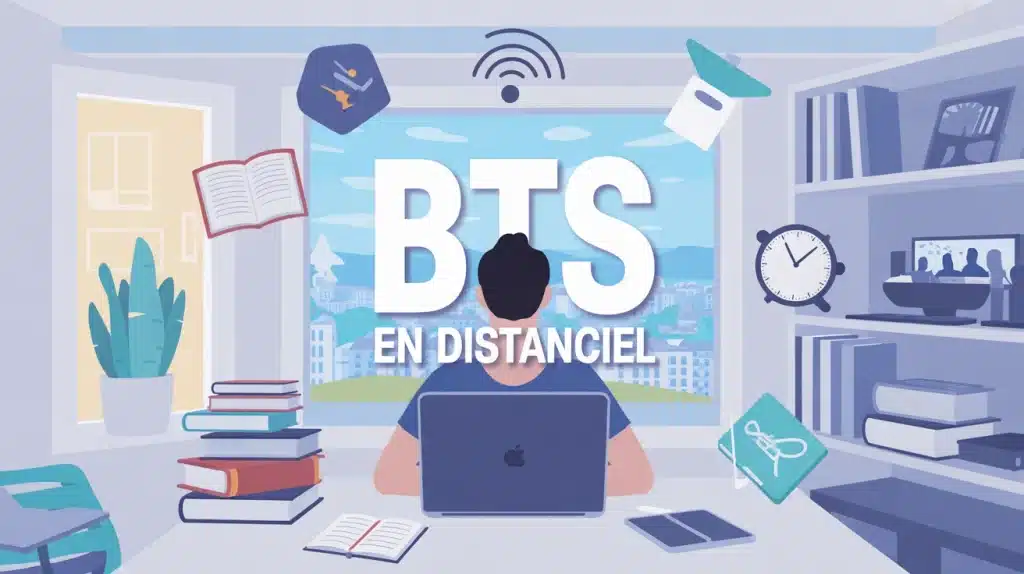 bts en distanciel étudiant ordinateur