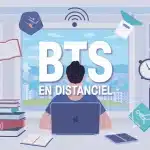 bts en distanciel étudiant ordinateur