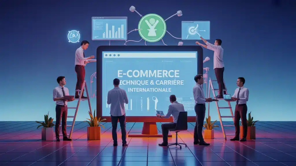Emploi e commerce équipe technique digitale