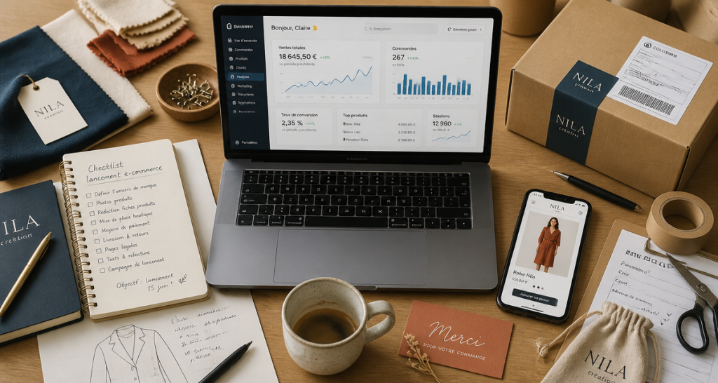 e commerce comment se lancer bureau créateur