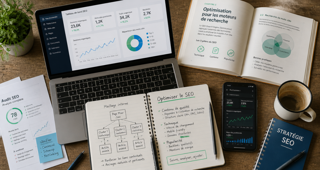 optimiser seo bureau et outils
