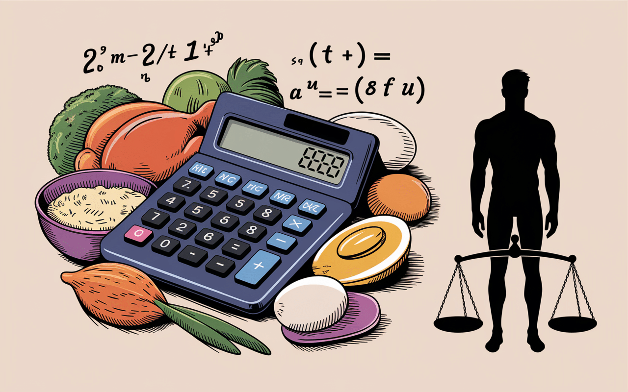 Calcul nutritionnel pour prise de masse musculaire