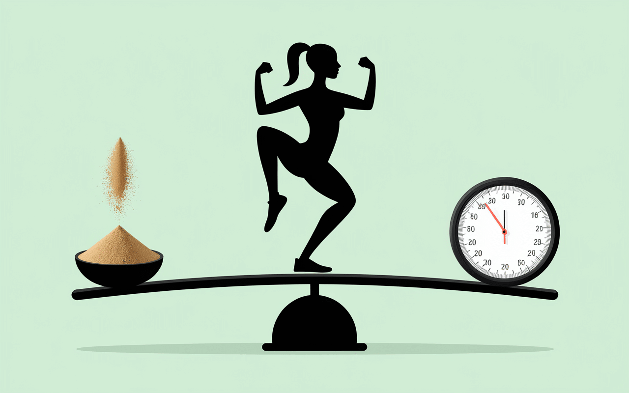 Balance et mesure de l'impact du collagène