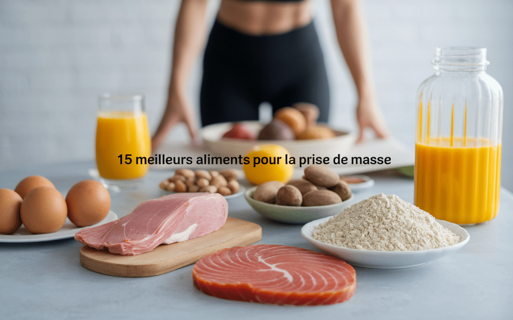 Top 15 aliments pour développer la masse musculaire