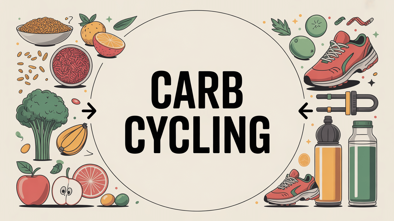 Balance nutritionnelle avec glucides et équipements sport carb cycling