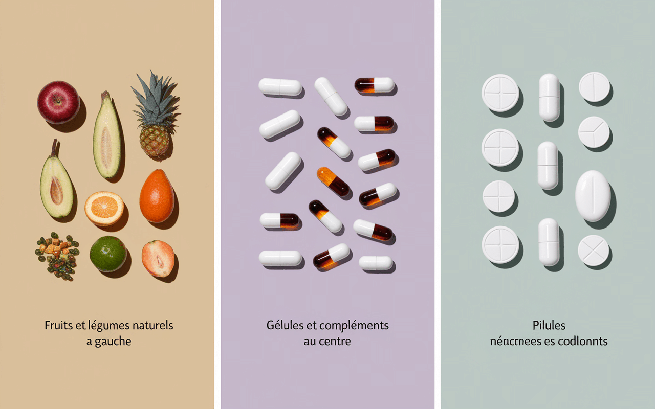 Comparaison des types de coupe-faim naturels et médicaux