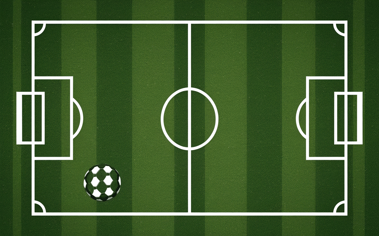 schema detaille demi terrain dimension terrain de foot