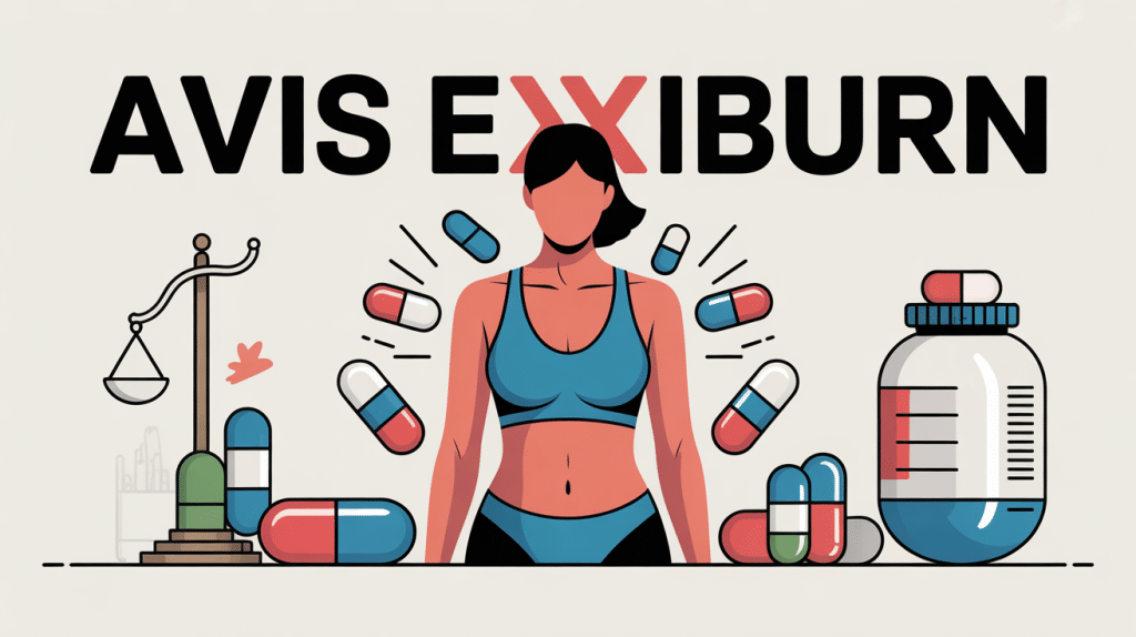 exiburn avis silhouette humaine et capsules de complement