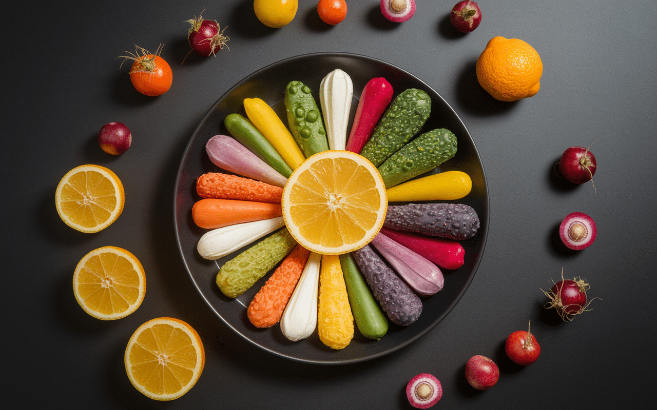 composition fruits legumes exotiques myl saison