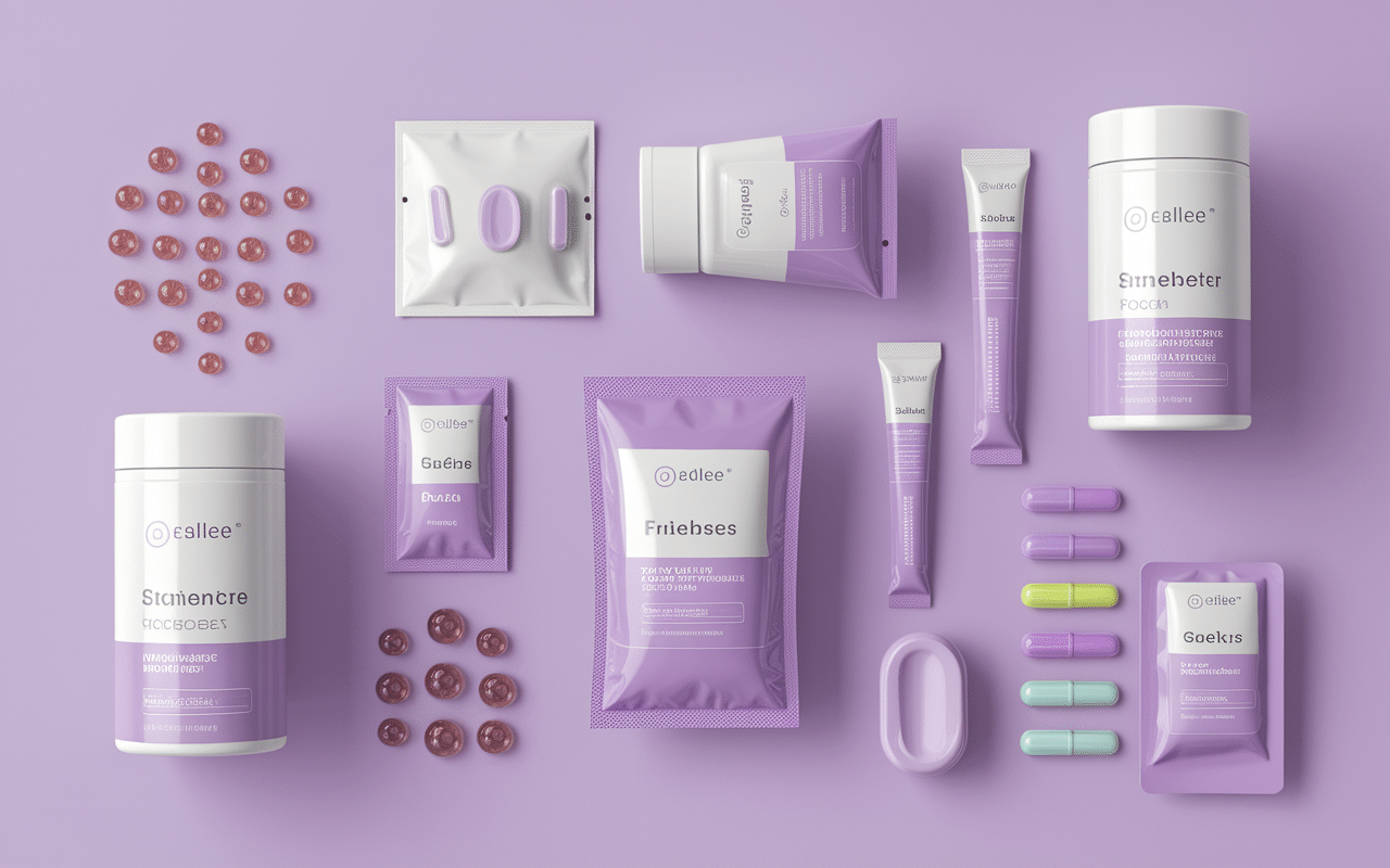 Différentes formes de probiotiques Lactibiane