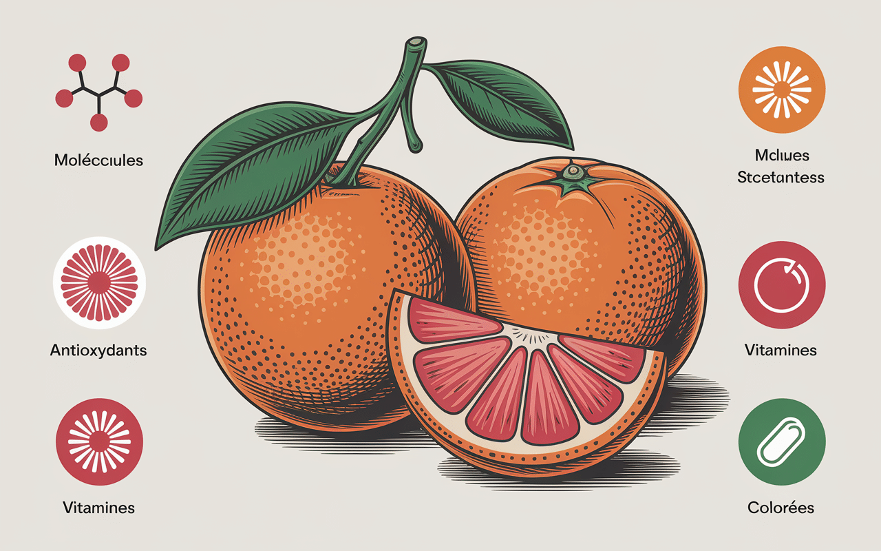 Oranges sanguines Morosil avis et nutriments