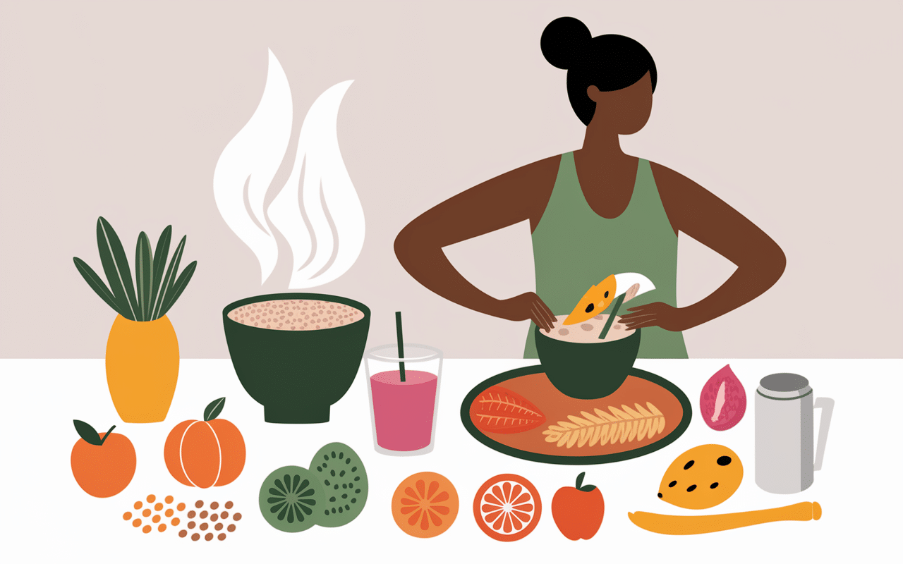 Porridge proteine flocon d avoine smoothie fruits