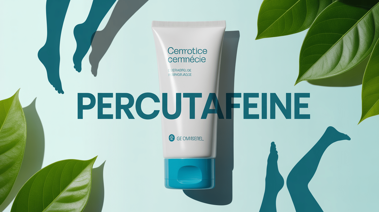 Tube gel Percutafeine avec feuilles vertes