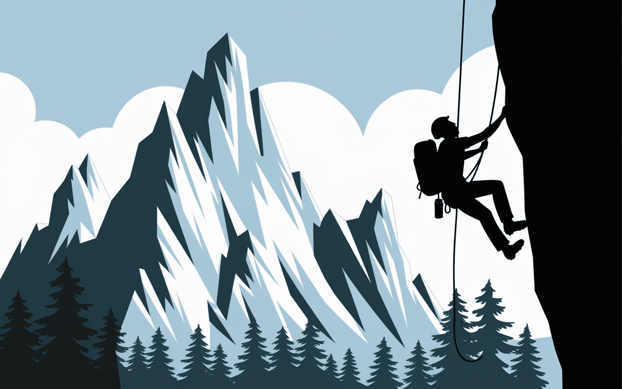 Escalade à Ailefroide en montagne