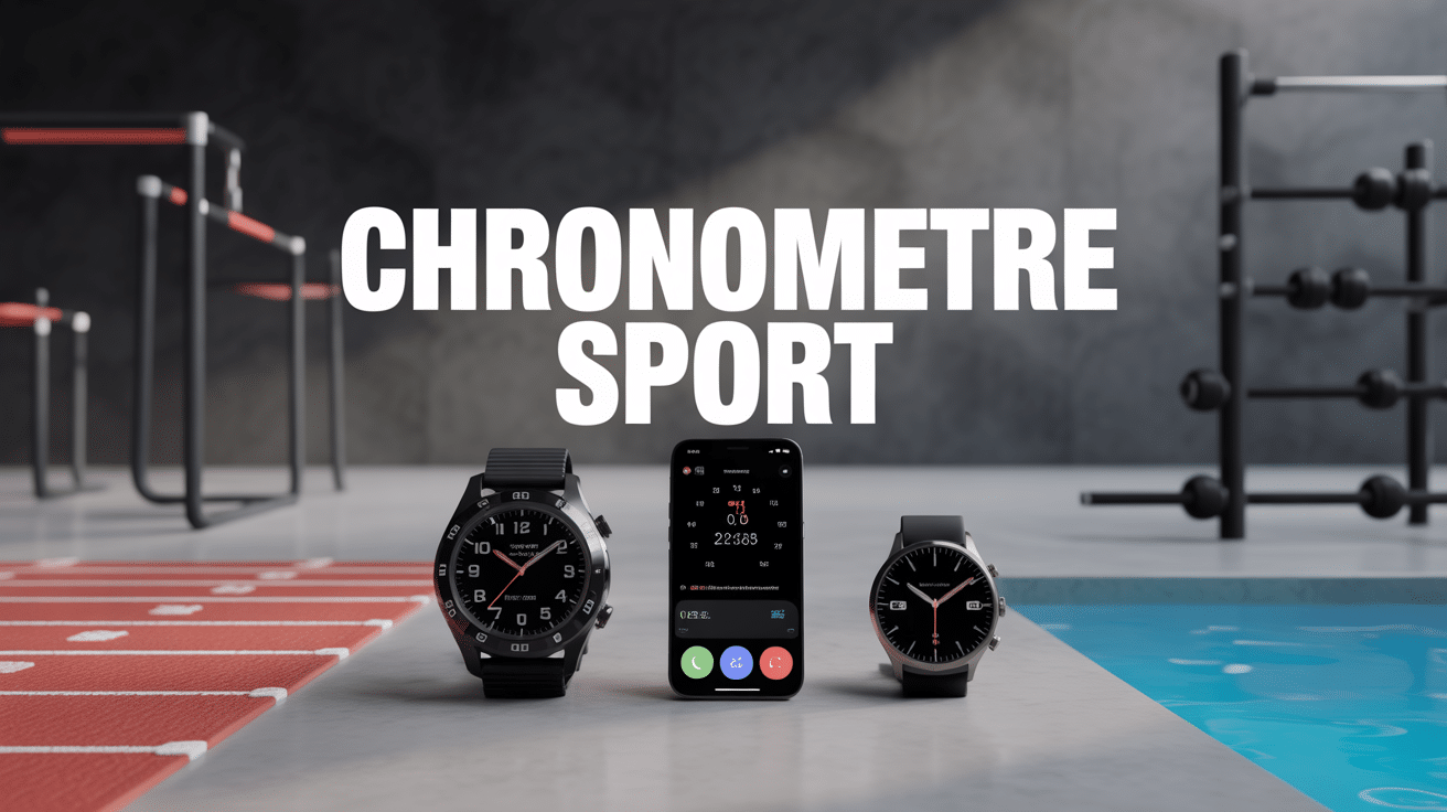 Chronomètre sport traditionnel et applications