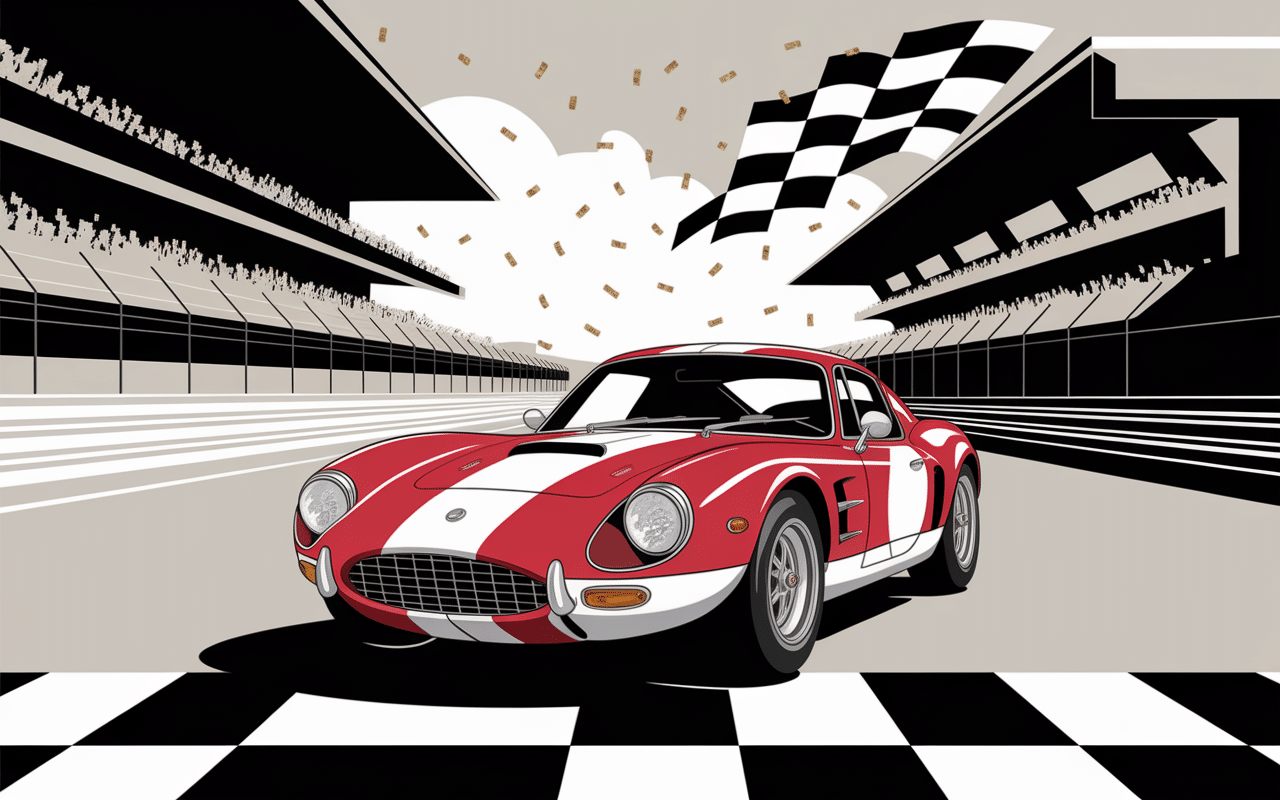 Voiture vintage Helmut Marko Mans