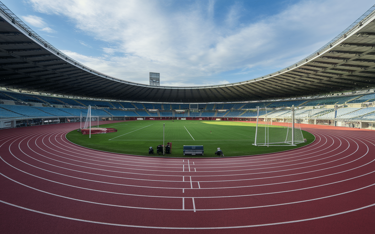 Athlétisme lancer sports en L