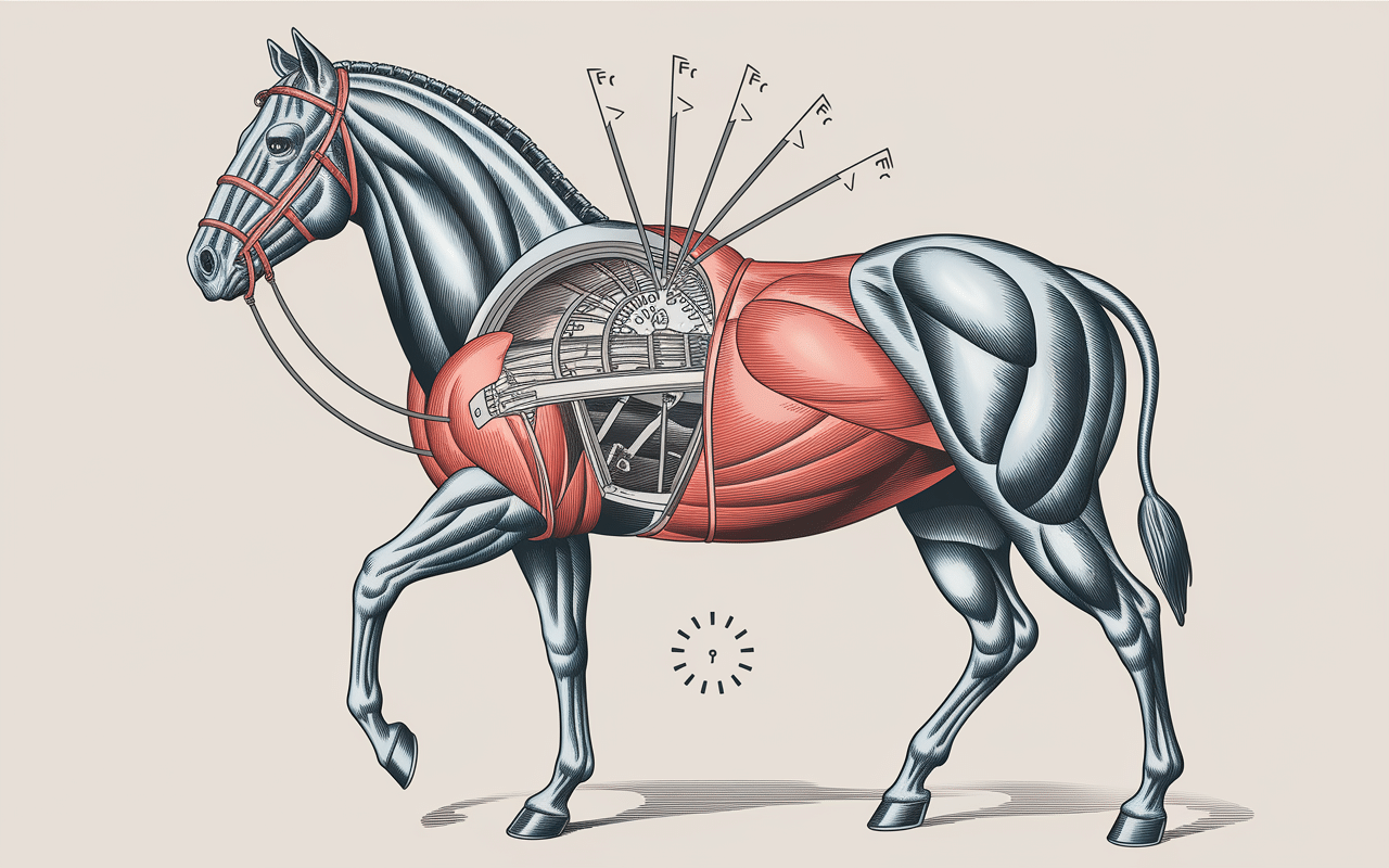 Diagramme technique poulie muscu