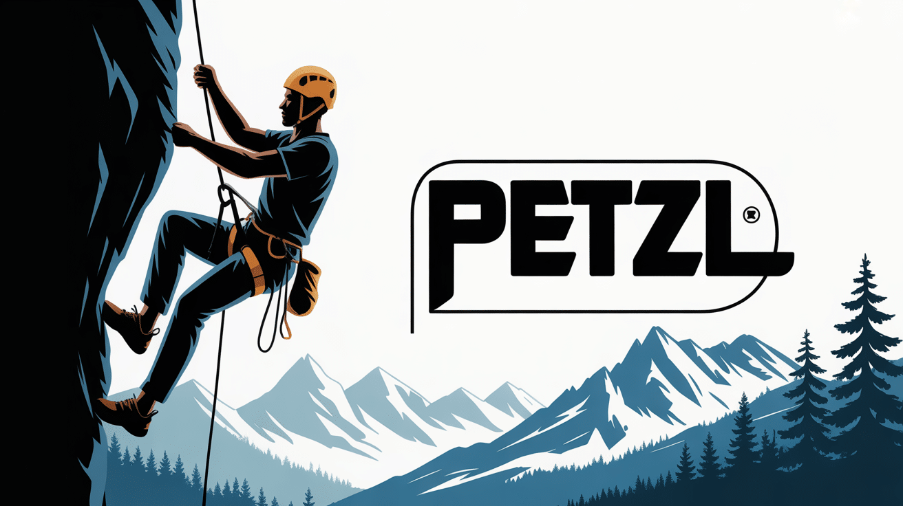 Silhouette escaladeur Petzl Petzl