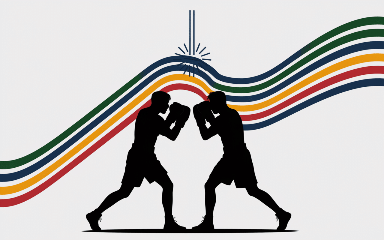 Combinaisons d'uppercut en boxe