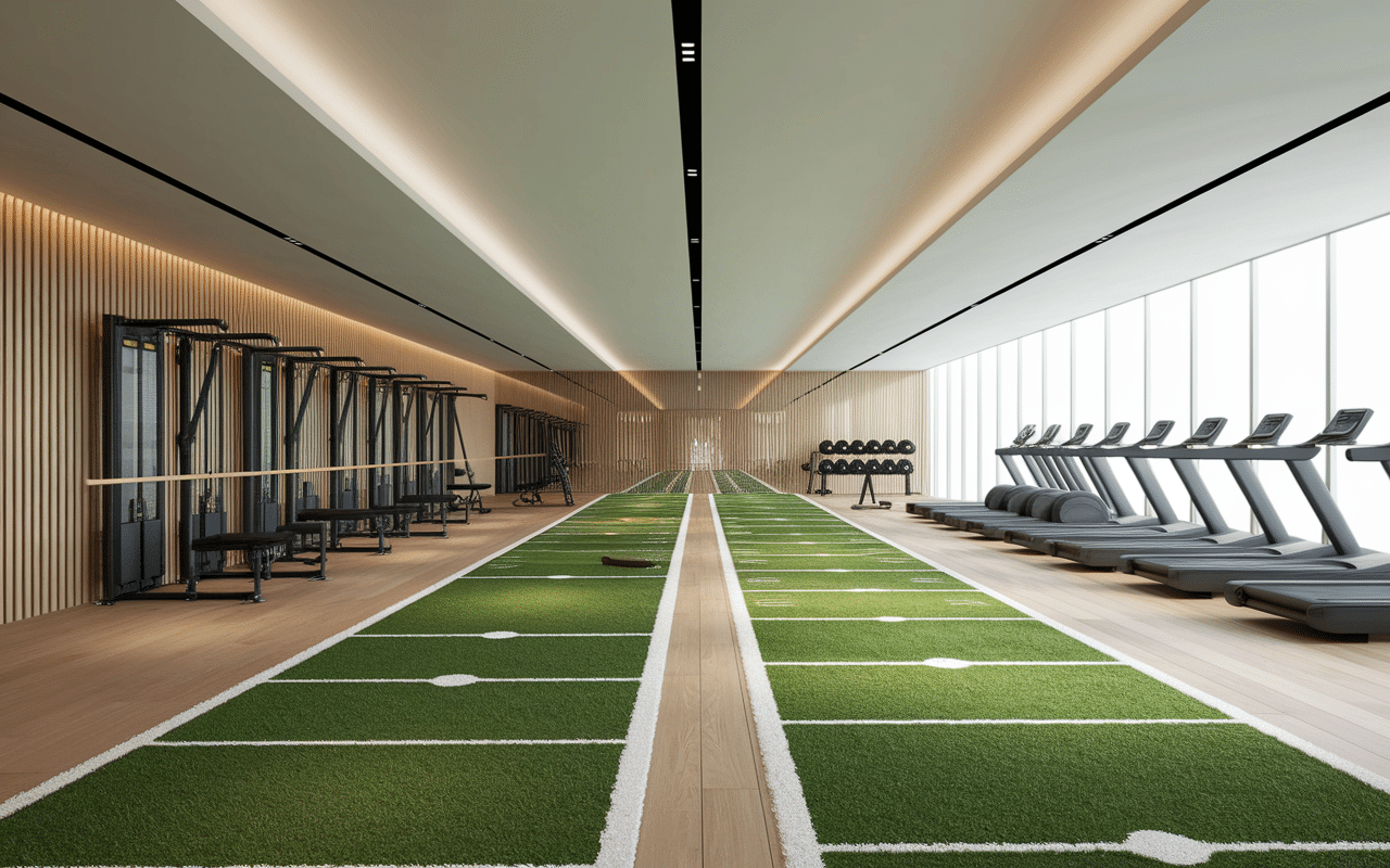 c fitness carre de soie vue salle musculation cardio