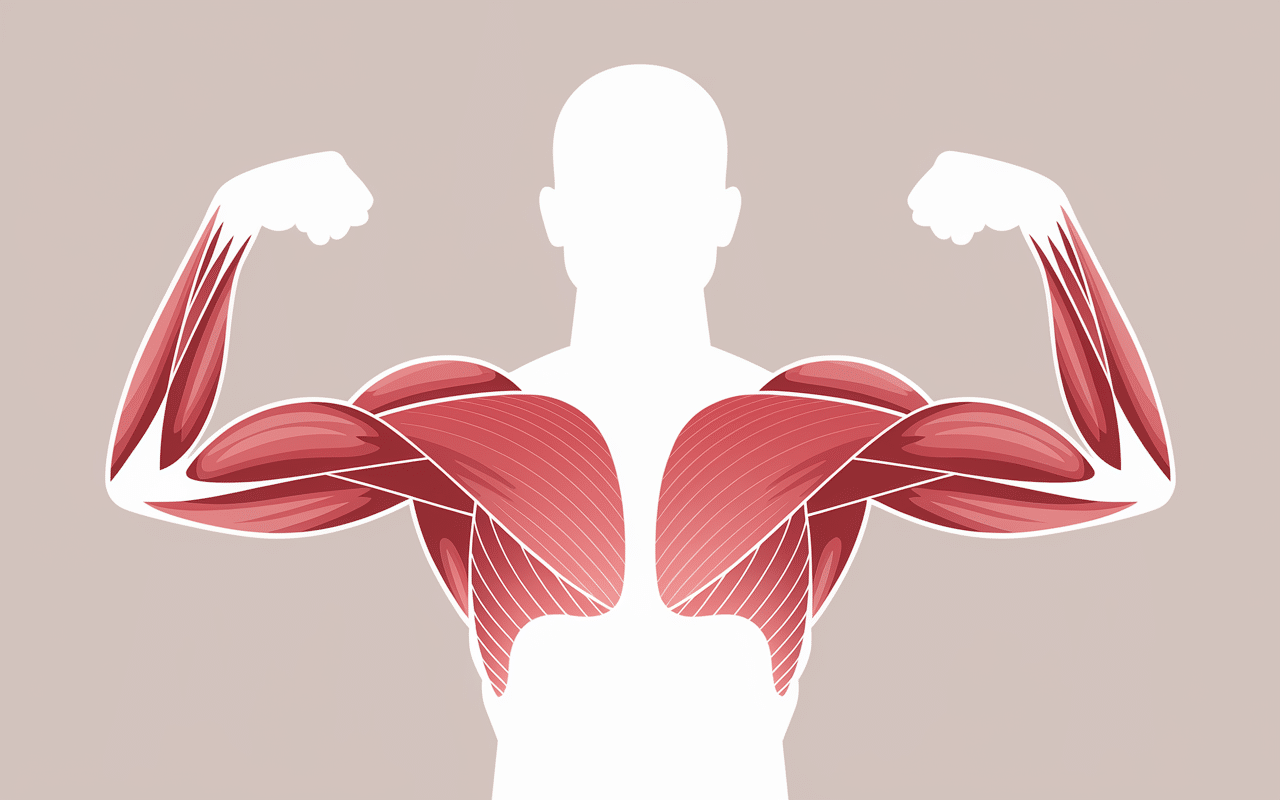 muscles epaules developpe militaire avec halteres