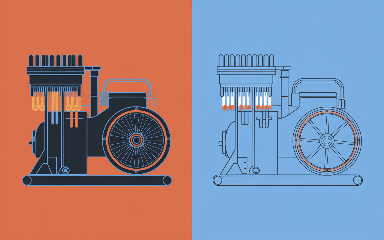 different type de pompes visuel volumétrique et centrifuge