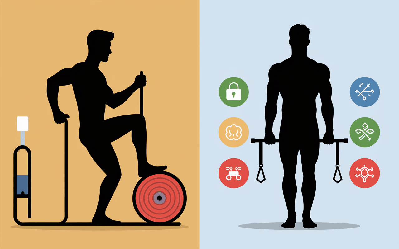 extensions triceps a la poulie comparatif avantages haltère