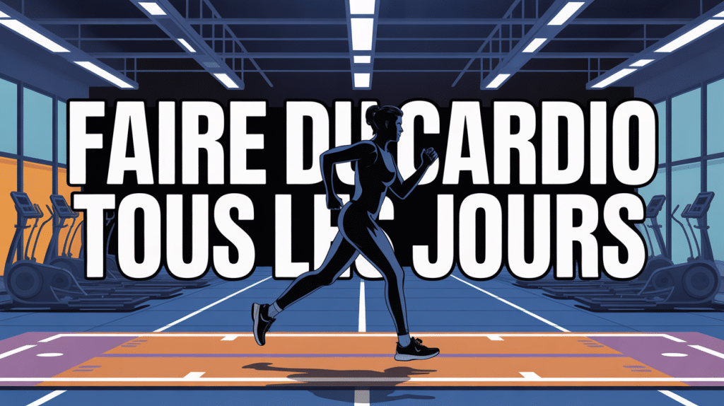 faire du cardio tous les jours personne courant tapis de course