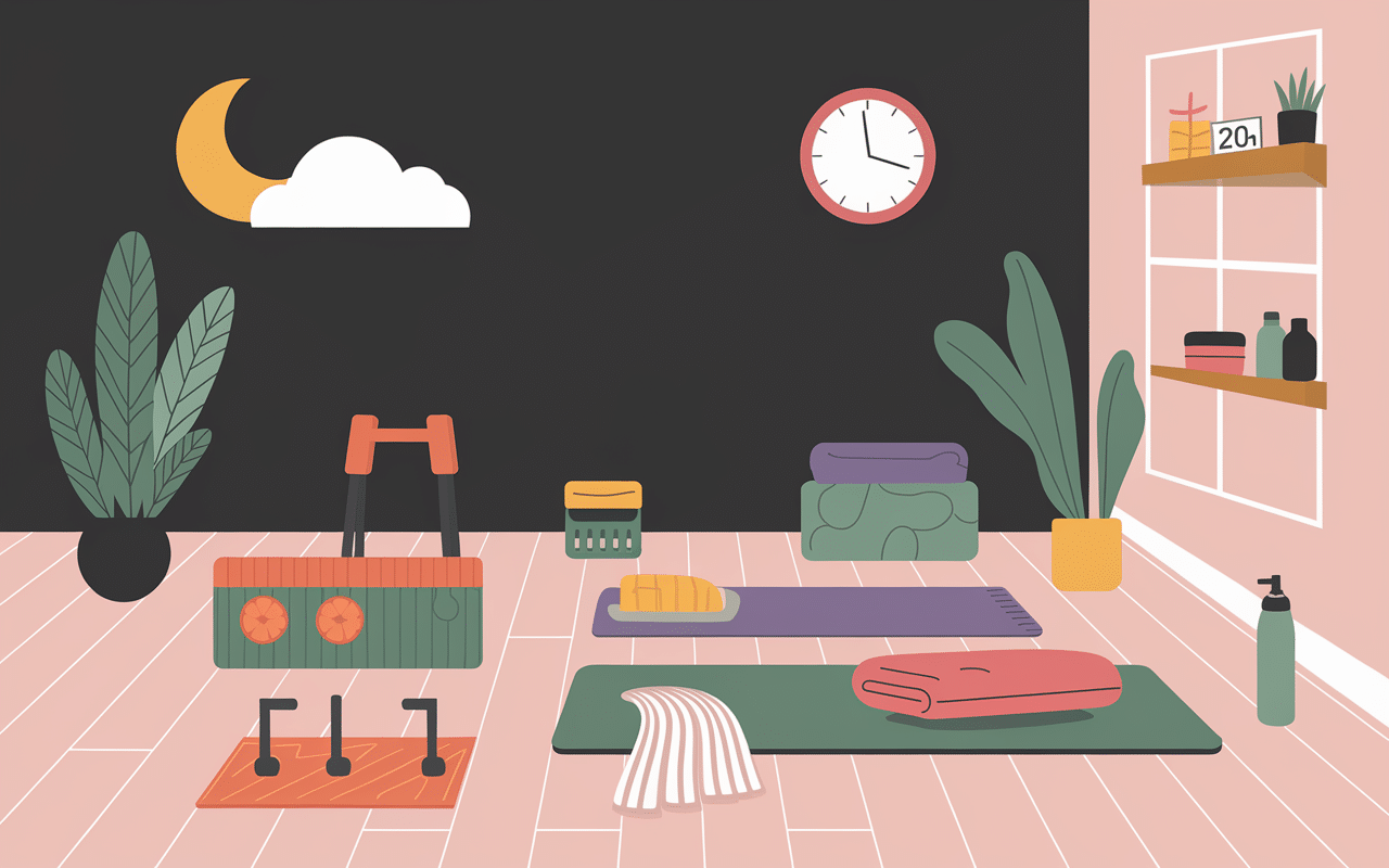 Faire du sport le soir routine récupération