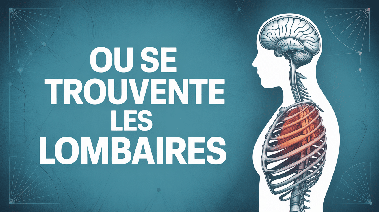 ou sont les lombaires region lombaire mise en evidence