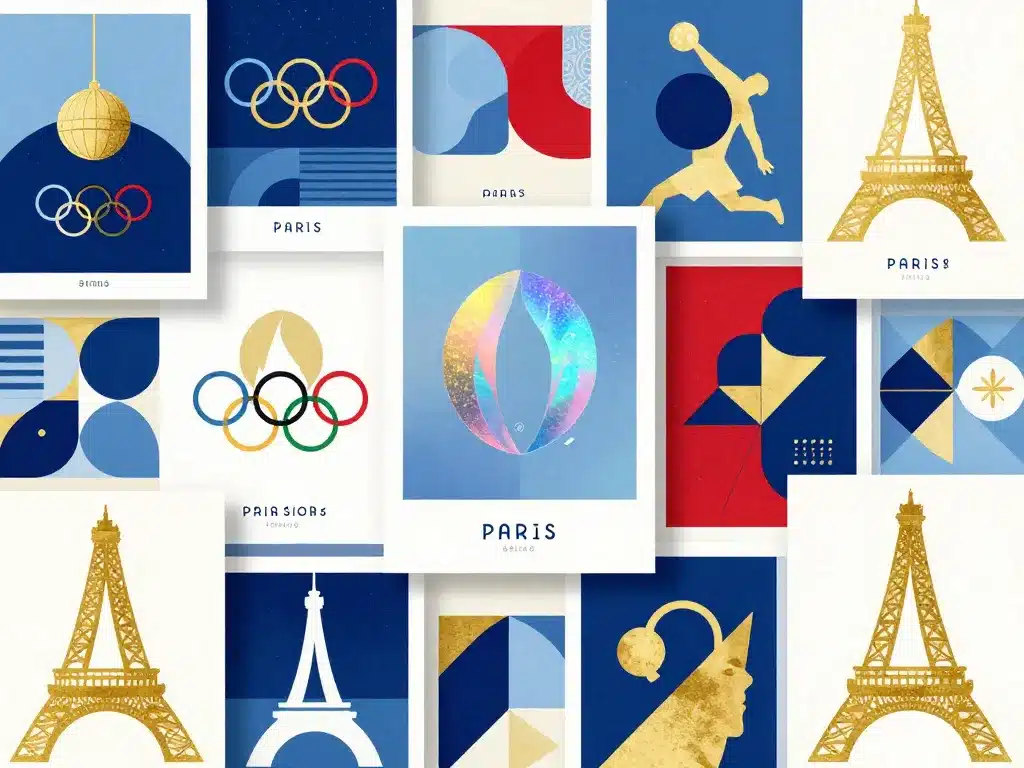 affiche jo 2024 poster officiel exclusivité