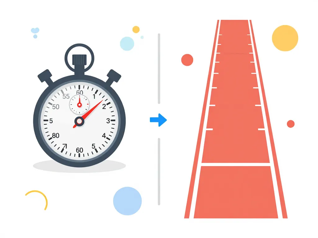 schéma allure vitesse distinction course à pied