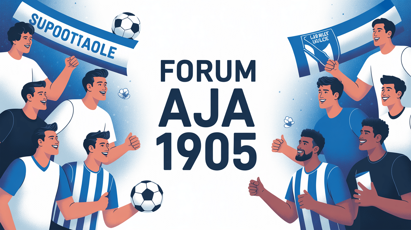 forum aja 1905 illustration communauté supporters