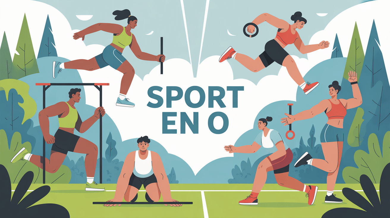 illustration de sports en o toutes catégories