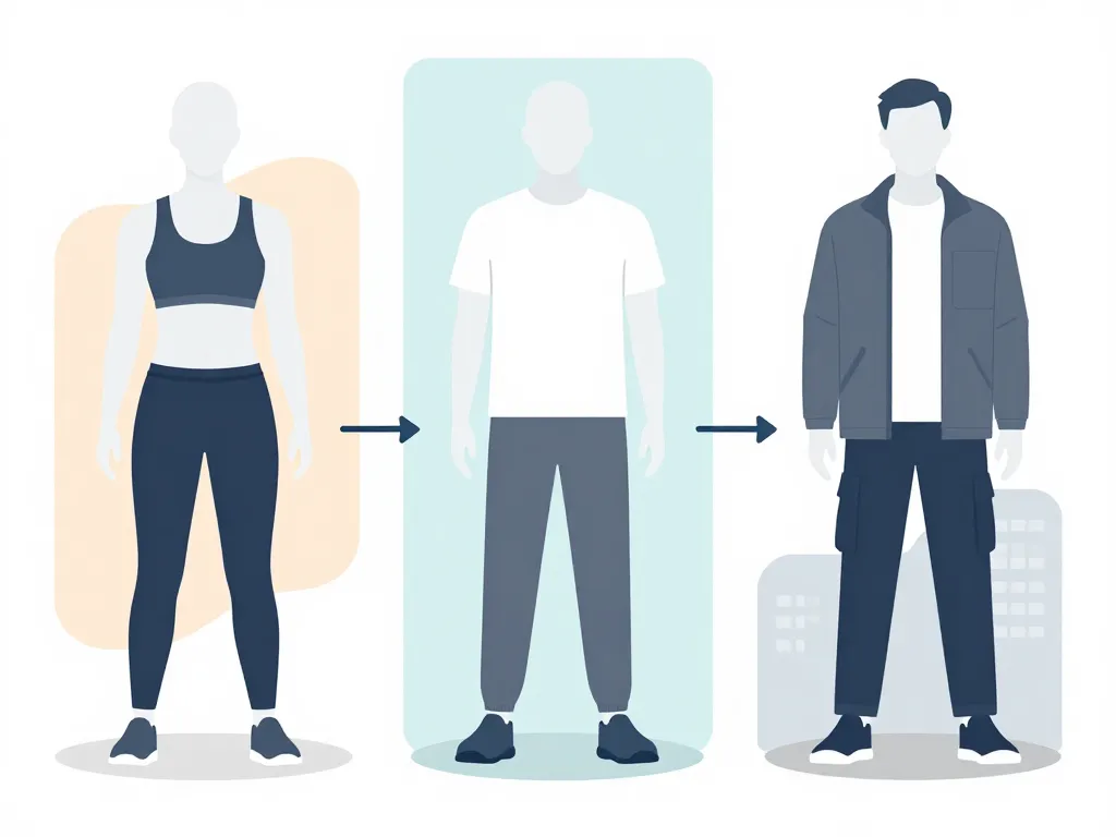 Diagramme des types de jogger et leurs usages