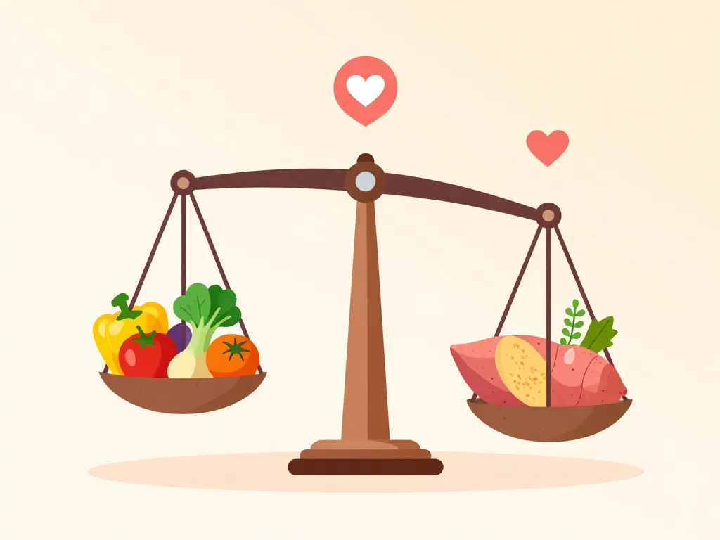 patate douce calories équilibre nutritionnel et santé