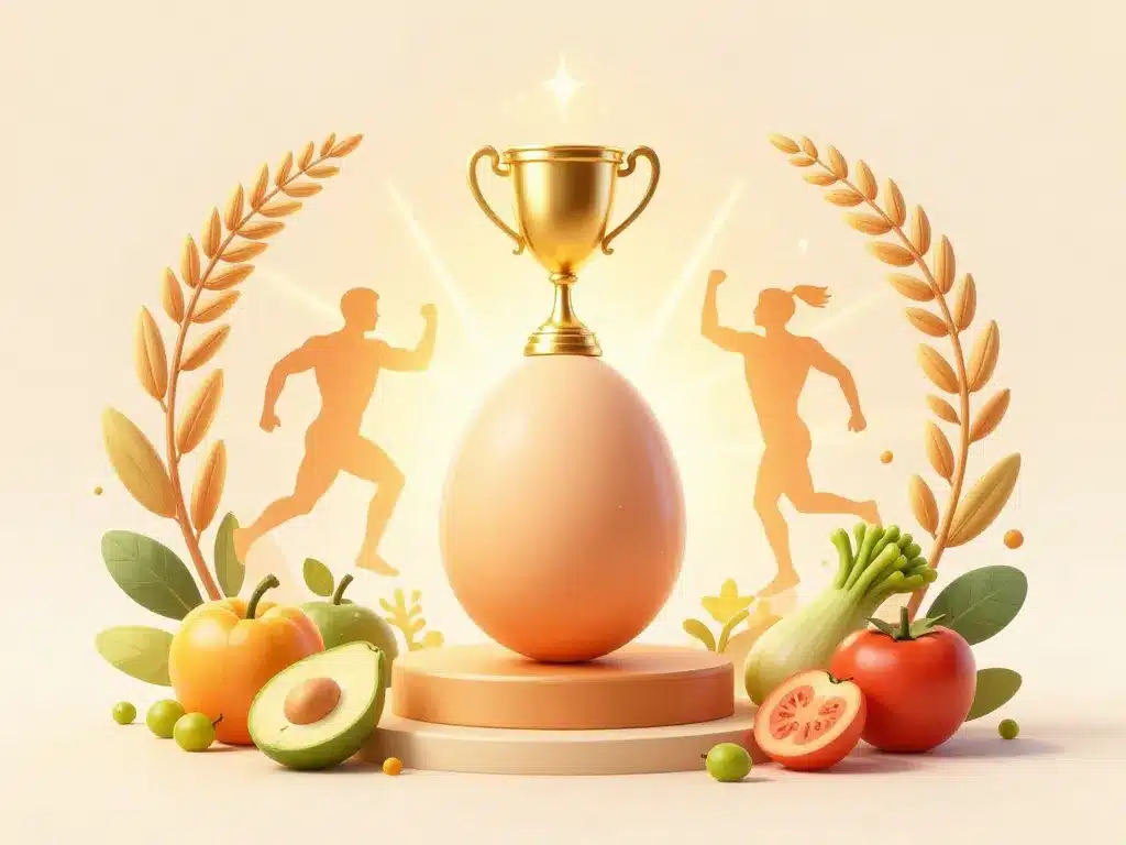 metaphore valeur nutritionnelle proteine dans un oeuf