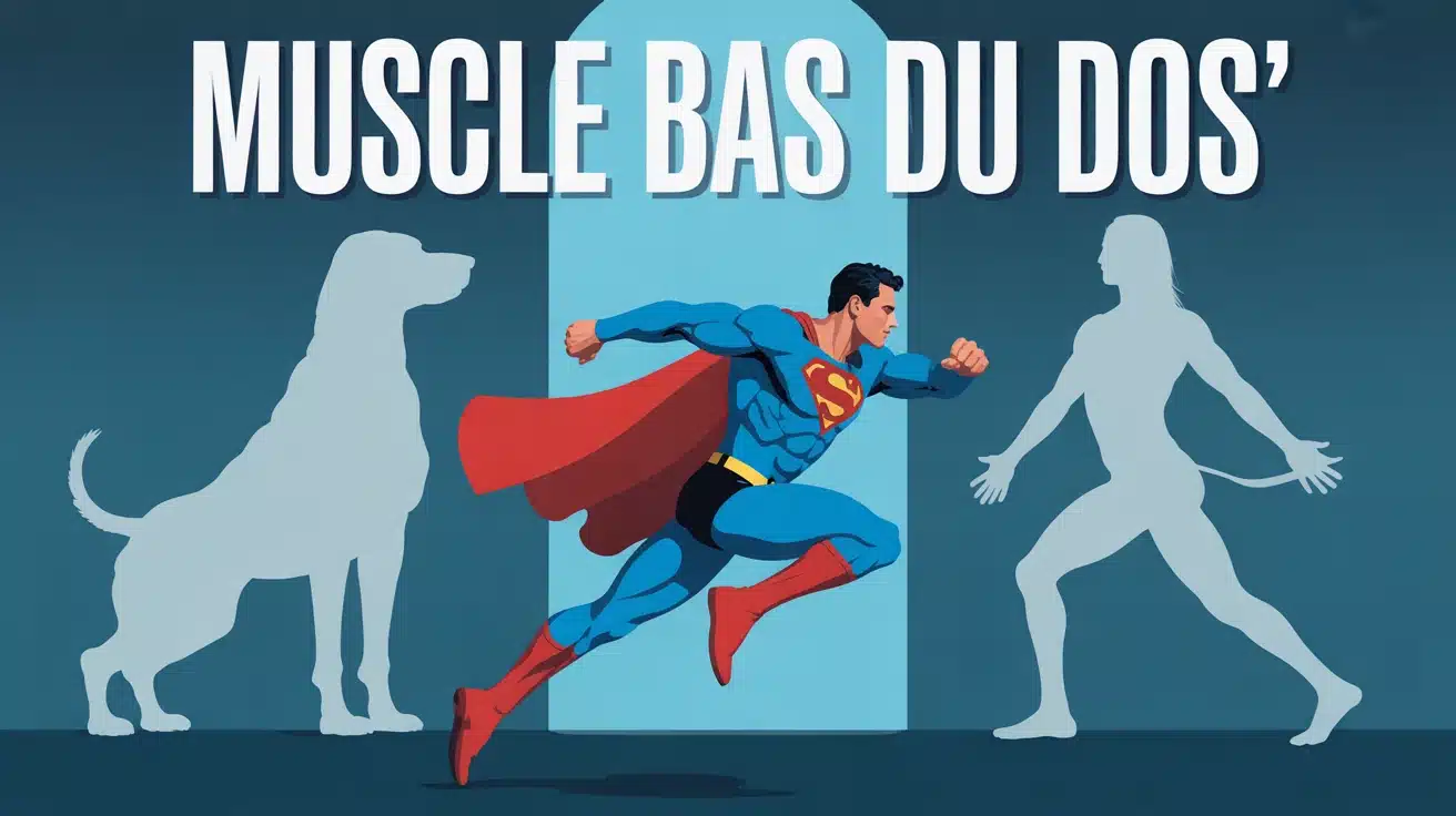muscle bas du dos gainage superman bird dog pont fessier