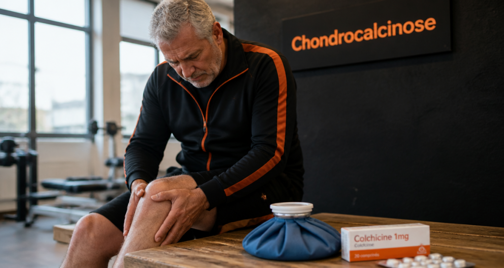 chondrocalcinose témoignages homme masse genou