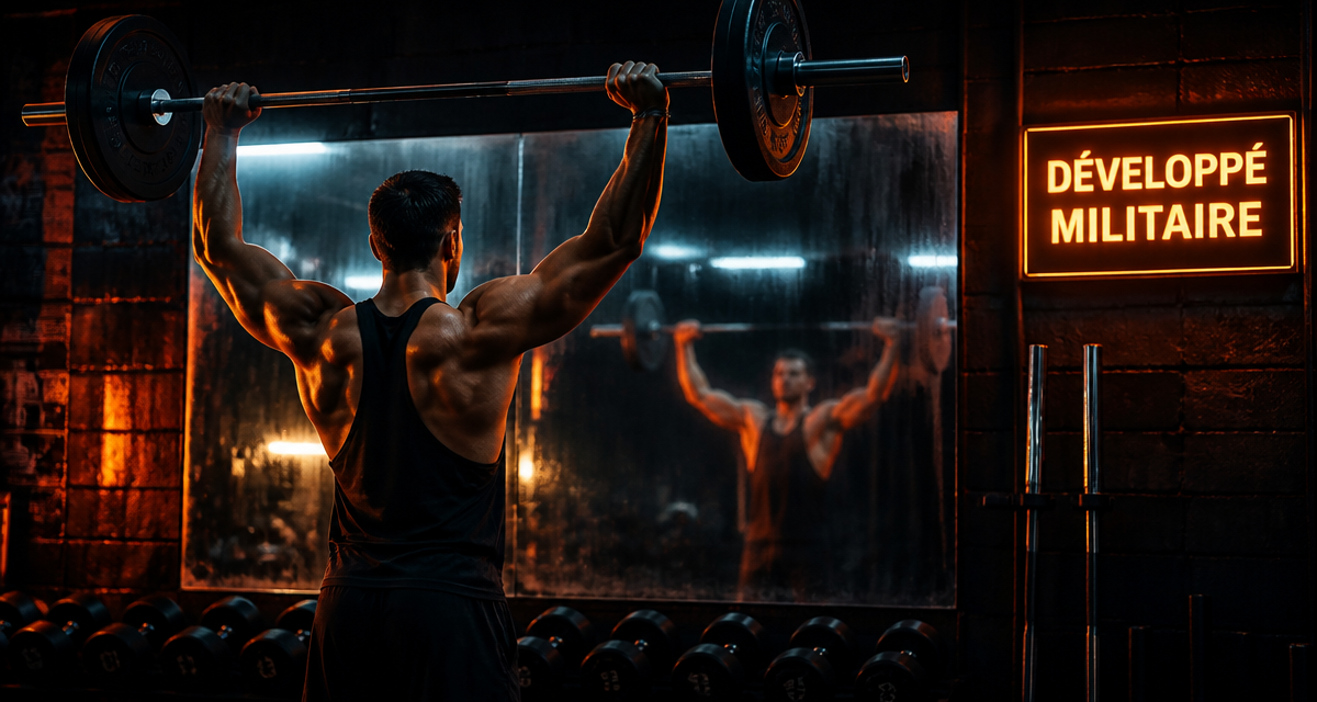 Developpe militaire muscles sollicites epaules triceps