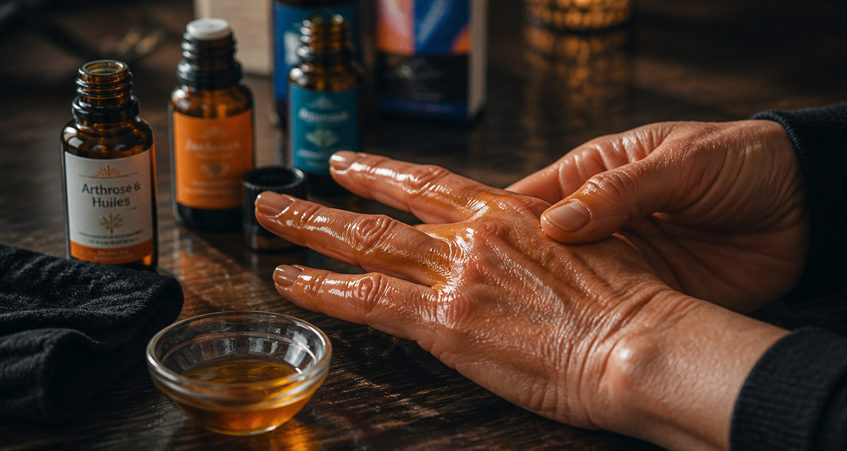 quelle huile essentielle pour l'arthrose des doigts massage