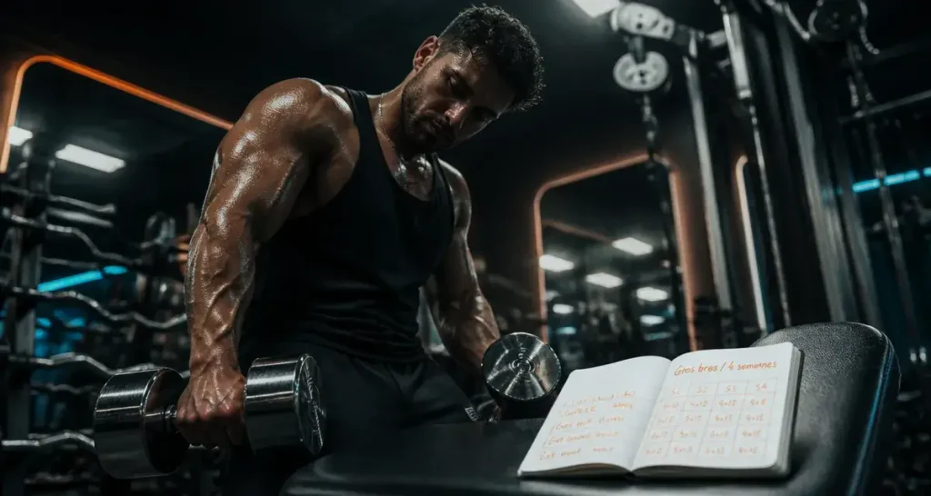 Gagner en volume de bras en 30 jours : le triceps comme levier principal