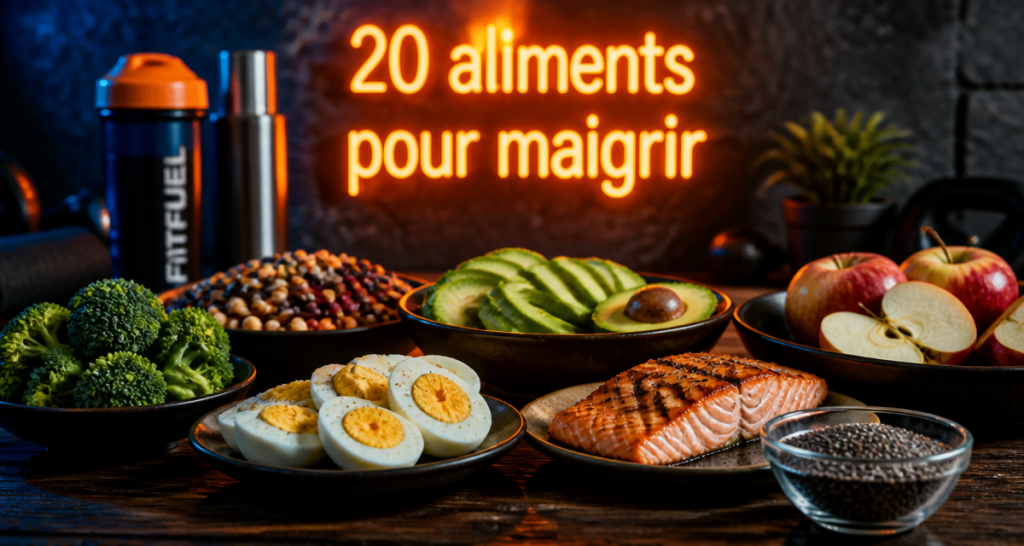20 aliments minceur : mécanismes, satiété et stratégies pour déstocker