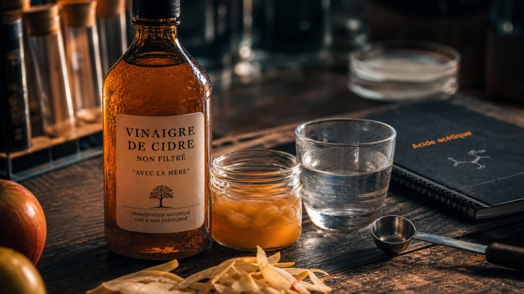 Vinaigre de cidre et cholestérol : que dit la science sur ses effets réels ?