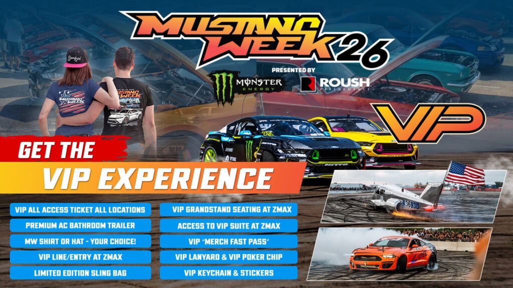 Mustang Week Charlotte VIP Info