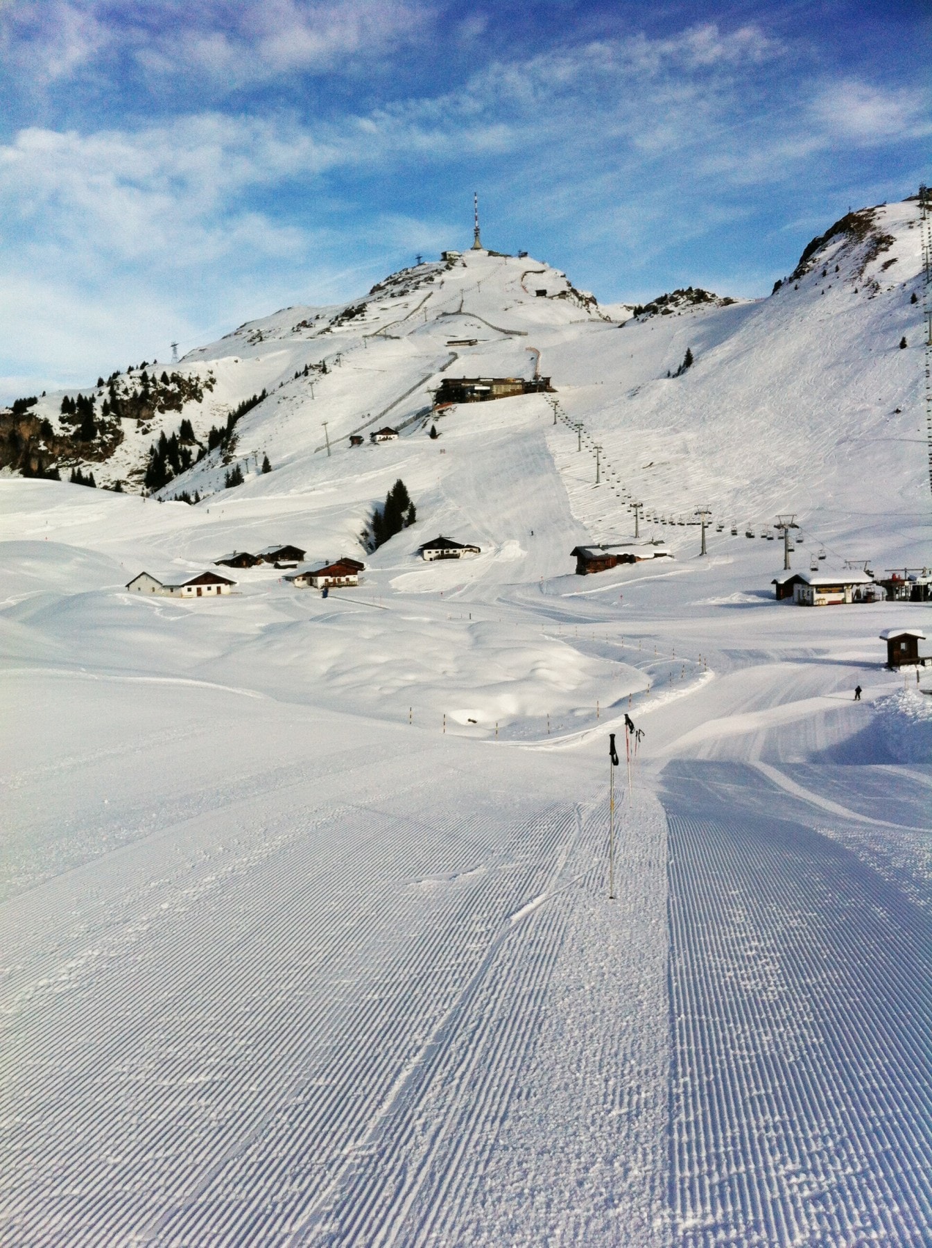 אתר הסקי Kitzbuehel