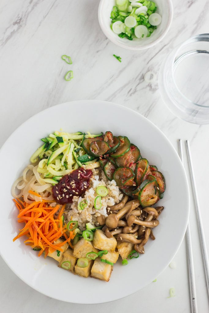 Vegan Korean Bibimbap